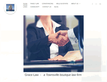 Tablet Screenshot of gracelaw.com.au